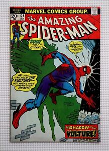 New Listing1974 Amazing Spider-Man 128 Marvel Comics 1/74, Bronze Age Vulture 20¢ cover:70s