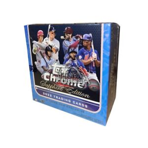 2022 Topps Chrome Sapphire Baseball Hobby Box