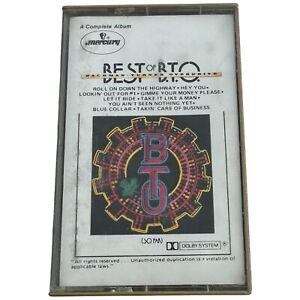 New ListingBACHMAN-TURNER OVERDRIVE Best of BTO (So Far) Cassette Tape 1985 Rock  80s