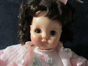 Madame Alexander Get Well Brown Eyes Puddin' Doll  Rare 14 Inch 1975