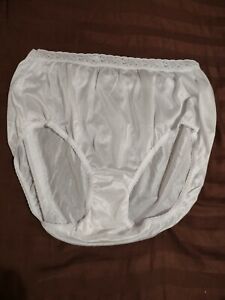 Lot Of 3 Vintage Hanes 100% Nylon Shiny Silky Panties assorted sizes
