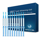 EZGO 10 Syringes Peroxide Teeth Whitening Gel Kit Bleaching Tooth Whitener