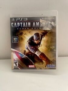 Sony PlayStation 3 (2011) Captain America: Super Soldier (Manual Included)