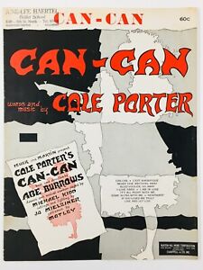 New ListingVintage Sheet Music 1953 Can-Can/Cole Porter