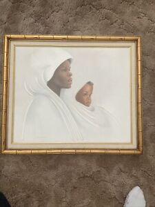 Ida Jackson Lithograph “Mother And Child” Oil Painting