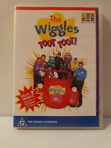 THE WIGGLES Toot Toot (DVD 1999) Region 4 RARE Original Cast OOP Kids Music