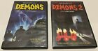 Demons & Demons 2 DVD lot Anchor Cult Classic Horror Dario Bava Rare OOP NTSC R1