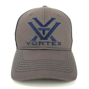 Vortex Optics Adult Baseball Cap Hat Gray Blue Rangefinder Scopes Hunting Adj