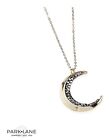Park Lane Jewelry Magician Necklace ~ Gold, Hematite, Crystals, Moon, NIB!