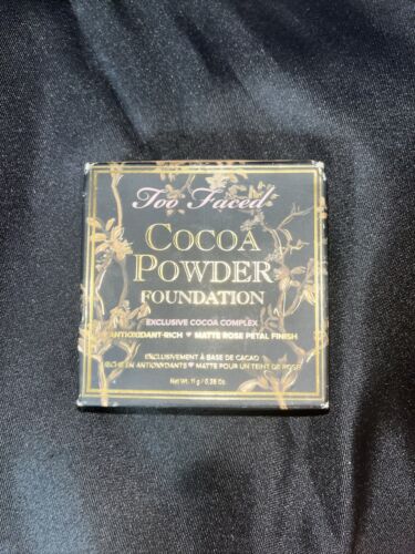Too Faced Cocoa Powder Foundation LIGHT 0.38 oz/RARE/HTF {{FREE SHIPPING}}
