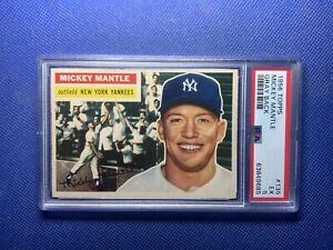 Mickey Mantle 1956 Topps #135 PSA 5*** Centered***
