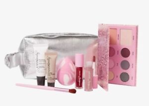 Ulta Beauty Collection 8 Piece Makeup Gift- Silver Bag