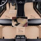For Jaguar All Models Car Floor Mats Front Rear Carpets Cargo Luxury Foot Liners (For: Jaguar XF)