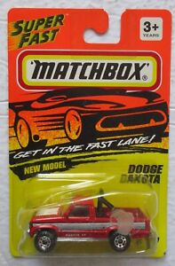 Matchbox Super Fast Dodge Dakota #17 New Model 1:64 Scale Diecast 1993