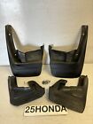 1988-1991 Honda CRX Si Factory Accessories Mud Flaps Front & Rear Rare OEM