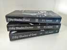 Fifty Shades Trilogy Set by E.L. James (2012, Trade Paperback)