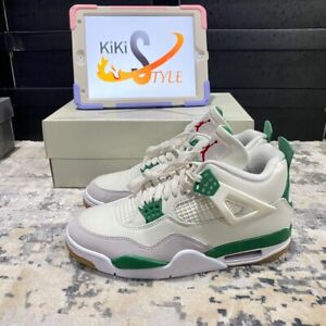 New With Box Jordan 4 Retro SB Pine Green Mens Sneaker DR5415-103