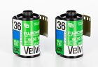 (2) Two Rolls of Fuji Velvia 50 35mm Film 36exp - Expired