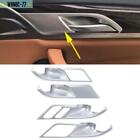 Chrome Interior Door Handle Bowl Cover Trim Accessories For BMW X3 G01 2018-2022 (For: 2021 BMW X3)