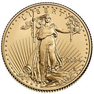 2024 $10 American Gold Eagle 1/4 oz BU