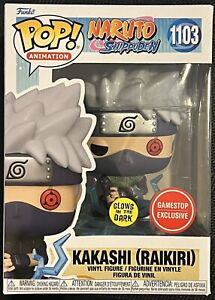 Funko Pop! : Naruto Shippuden - Kakashi (Raikiri) (GITD) #1103 - GS Exclusive.