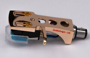 Rose Gold Headshell, cartridge, stylus for Kenwood KD5070, KD7010, KD2070, KD550