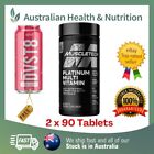 2 x MUSCLETECH PLATINUM MULTI VITAMIN 90 TABLETS + FREE SHIPPING & DVST8 CAN