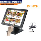 New Listing15'' LCD Monitor VGA + USB Touch Screen Versatile Monitor For PC/POS Touchscreen