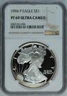 1994-P NGC PF69 Ultra Cameo American Silver Eagle Proof - Freshly Graded