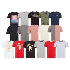 Men's Slim Fit Casual Short Sleeve Cotton T-Shirt Graphic Tee Solid Bear NASA