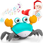 Crawling Crab Baby Toys Infant - Tumble Time Toy Gift Baby Boys and Girls 0-6 6-
