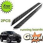 Footboards Fit SsangYong Rexton 2017-2023 2024 Side Step Nerf Bars