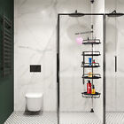 5-Tier Shower Caddy Corner Bathroom Bathtub Corner Storage Organizer Rustproof