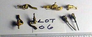 BRASS Lot O6. 7 Power Reverse. Pacific Fast Mail, PFM,parts. HO SOLD AS PICTURED