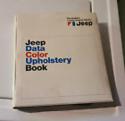 1972 AMC JEEP DEALER COLOR TRIM DATA BOOK CHEROKEE CJ FSJ SJ WAGONEER Jeepster