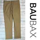 BAUBAX Men's 33 x 30 Wool Stain/Water Resistant Athletic Chinos Tan  Travel