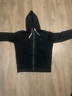 Polo Ralph Lauren Zip Up Hoodie Men’s Size Large Black Preowned Thermal