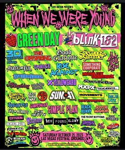 2 GA Tickets-When We Were Young - SATURDAY General Admission 10/21/23 - Digital 