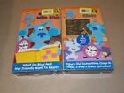 BLUE'S CLUES Lot of 2 Different VHS Cassette Tapes Brand NEW Sealed Rare! W2372
