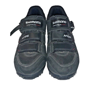 Shimano Brand M086 Mountain Biking Shoes with 98A Cleats, Size 8.9 US / 43 EU
