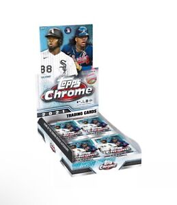 2021 Topps Chrome MLB Baseball Hobby Lite Box Factory Sealed Online Exclusive