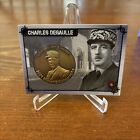 2021 Historic Autographs 1945 Challenge Coin Silver Charles de Gaulle Relic Read