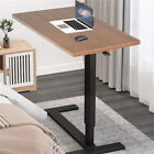 WISFOR Over Sofa Table Rolling Hospital Bed Side Desk Adjustable Multiple Uses