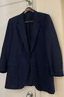 Brioni 2btn Navy Blue Silk / Wool Sportcoat Blazer 42 R Reg Med/long