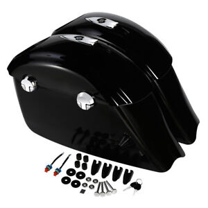 Hard Saddlebag Electronic Latch Audio Lid For Indian Springfield Dark Horse18-19 (For: Indian Roadmaster)