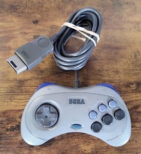 Sega Saturn Grey Gray Controller HSS-0101 OEM Official SS Tested Cleaned SSC1
