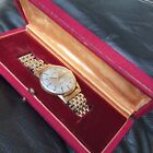 RARE VINTAGE 1968 Tudor Rolex Solid Gold Gents Watch Boxed