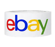 One roll of eBay Branded Packaging Shipping Tape with Color Logo 75Yds x 2 in.
