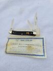 1970s Schrade Walden USA Stockman Knife #LB1 Black Liberty Bell Comm New In Tube