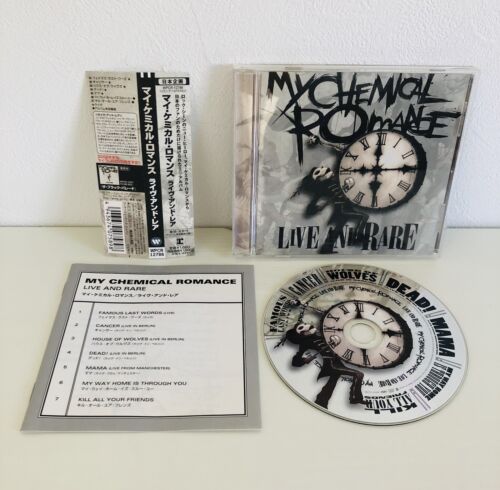 My Chemical Romance CD Live and Rare JAPAN LTD CD OBI